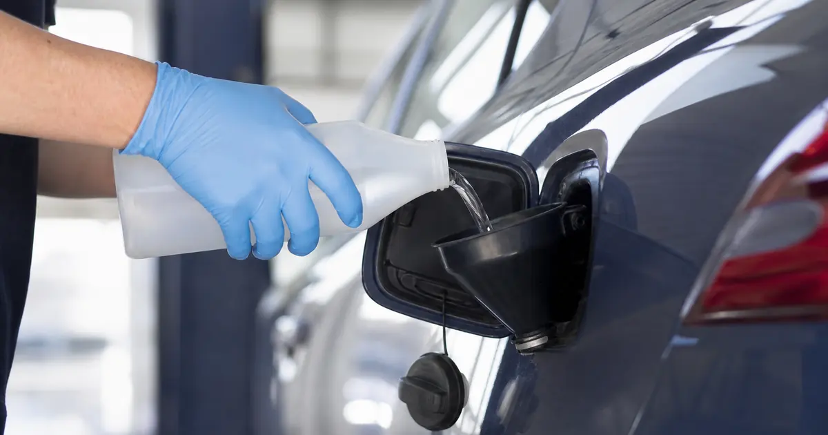 Intervention après erreur de carburant : siphonnage réservoir